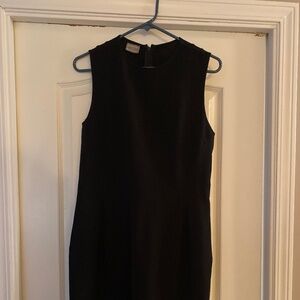 Black Agnona shift dress